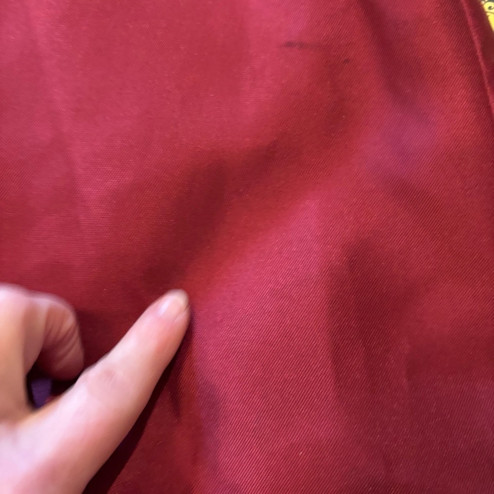 NWT Alfred Sung Off the Shoulder Satin Gown in Burgundy, size 4R - Picture 11 of 16
